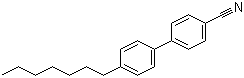 4-庚基-4-氰基联苯结构式_41122-71-8结构式