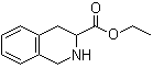 1,2,3,4-四氢异喹啉-3-羧酸乙酯结构式_41234-43-9结构式