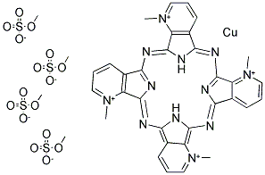 喹啉酞菁结构式_41276-95-3结构式