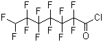 7H-十二氟庚酰氯结构式_41405-35-0结构式