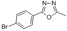 2-(4-溴苯基)-5-甲基-1,3,4-噁二唑结构式_41421-03-8结构式