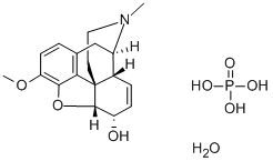 磷酸可待因结构式_41444-62-6结构式