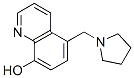 5-(吡咯烷基-1-甲基)喹啉-8-醇结构式_41455-82-7结构式