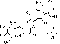 新霉素 B 硫酸盐结构式_4146-30-9结构式