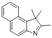 1,1,2-三甲基-1H-苯并[e]吲哚结构式_41532-84-7结构式