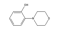 2-(4-Morpholino)phenol Structure,41536-44-1Structure