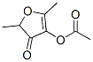 呋喃酮乙酸酯结构式_4166-20-5结构式