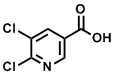 5,6-二氯烟酸结构式_41667-95-2结构式