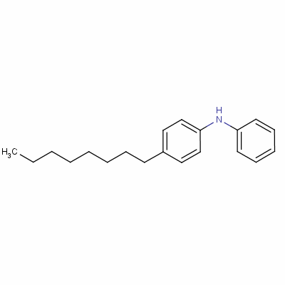 4-辛基-N-苯基-苯胺结构式_4175-37-5结构式