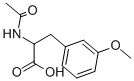 N-乙酰基-O-甲基-m-DL-酪氨酸结构式_41888-58-8结构式