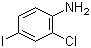 2-氯-4-碘苯胺结构式_42016-93-3结构式