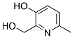 3-羟基-6-甲基-2-吡啶甲醇结构式_42097-42-7结构式