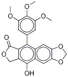 四去氢鬼臼毒素结构式_42123-27-3结构式