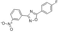 5-(4-氟苯基)-3-(3-硝基苯基)-1,2,4-噁二唑结构式_421581-70-6结构式