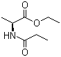 N-(1-氧代丙基)-L-丙氨酸乙酯结构式_42167-52-2结构式
