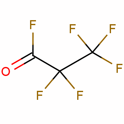 五氟丙酰氟结构式_422-61-7结构式