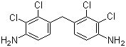 双(4-氨基-2,3-二氯苯基)甲烷结构式_42240-73-3结构式