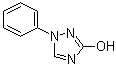 1-苯基-3-羟基-1,2,4-三唑结构式_4231-68-9结构式