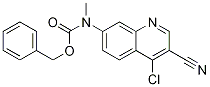 (4-氯-3-氰基-7-喹啉)甲基氨基甲酸苯基甲酯结构式_423181-29-7结构式
