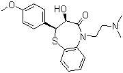 Deacetyldiltiazem Structure,42399-40-6Structure