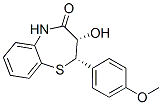 (2S-cis)-(+)-2,3-二氢-3-羟基-2-(4-甲氧苯基)-1,5-苯并硫氮杂卓-4(5H)-酮结构式_42399-49-5结构式