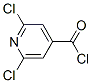 2,6-二氯吡啶-4-羰酰氯结构式_42521-08-4结构式