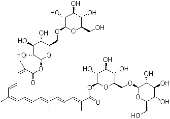 红花提取物结构式_42553-65-1结构式