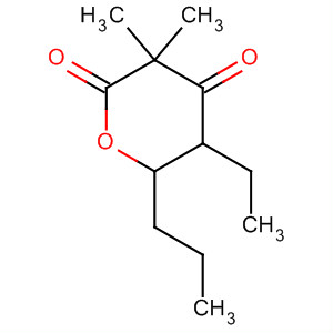 (9ci)-5-乙基二氢-3,3-二甲基-6-丙基-2H-吡喃-2,4(3h)-二酮结构式_425662-94-8结构式