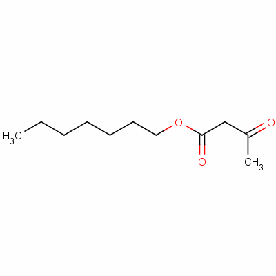 庚基乙酰乙酸结构式_42598-96-9结构式