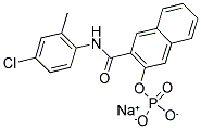 Naphthol as-tr phosphate disodium salt Structure,4264-93-1Structure