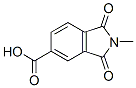 2-甲基-1,3-二氧代异吲哚啉-5-羧酸结构式_42710-39-4结构式
