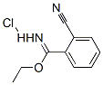 2-氰基苯甲亚胺酸乙酯盐酸盐结构式_4278-06-2结构式