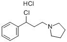 1-(3-氯-3-苯基丙基)吡咯烷盐酸盐结构式_42796-83-8结构式