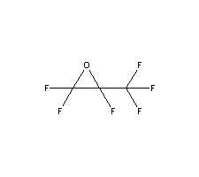 六氟环氧丙烷结构式_428-59-1结构式
