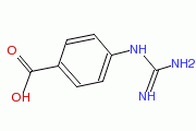 4-胍基苯甲酸盐酸盐结构式_42823-46-1结构式