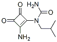 (9CI)-N-(2-氨基-3,4-二氧代-1-环丁-1-基)-N-(2-甲基丙基)-脲结构式_428499-97-2结构式