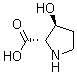 (2S,3S)-3-羟基吡咯烷-2-羧酸结构式_4298-08-2结构式