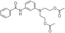 3-(N,N-二乙酰氧乙基)氨基苯甲酰苯胺结构式_43051-43-0结构式