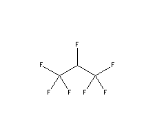 1,1,1,2,3,3,3-Heptafluoropropane Structure,431-89-0Structure