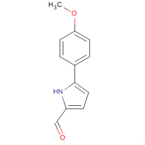 5-(4-Methoxyphenyl)pyrrole-2-carboxaldehyde Structure,431039-10-0Structure