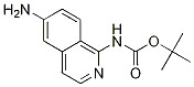 n-(6-氨基异喹啉-1-基)氨基甲酸叔丁酯结构式_431053-36-0结构式