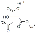 枸橼酸亚铁钠(柠檬酸亚铁钠)结构式_43160-25-4结构式