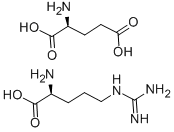 L-精氨酸 L-谷氨酸结构式_4320-30-3结构式