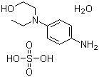 N-乙基-N-(2-羟乙基)-1,4-苯二胺硫酸盐结构式_4327-84-8结构式