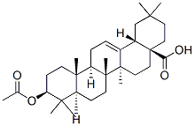 齐墩果酸 3-乙酸酯结构式_4339-72-4结构式