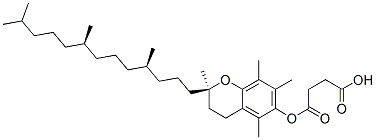 维生素 E 琥珀酸酯结构式_4345-03-3结构式