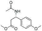 (S)-N-乙酰基-4-甲氧基-beta-苯丙氨酸甲酯结构式_434957-82-1结构式