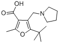 5-叔丁基-2-甲基-4-吡咯烷-1-甲基呋喃-3-羧酸结构式_435341-86-9结构式