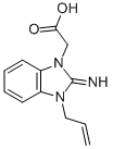 (3-烯丙基-2-亚氨基-2,3-二氢-苯并咪唑-1-基)-乙酸结构式_435342-05-5结构式