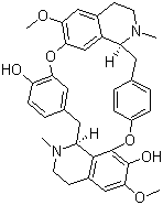 左旋箭毒碱对照品结构式_436-05-5结构式
